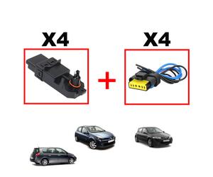 4 Custodia Modulo Comfort Temic Tergicristalli Elettrico + Presa Previsto per