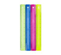 4 Da 12 Pollici Righello Trasparente Pollici E Centimetri Dritti A Doppia Matematica Misurazione Righelli Troppo Corti Per Le Misurazioni