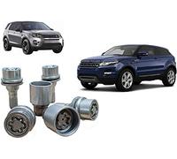 4 DADI ANTIFURTO CON FILETTO M14 X 1.5 + CHIAVE PER EVOQUE 2011> - DISCOVERY SPORT 2011>