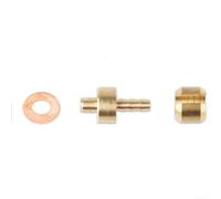4 Dadi Olive Rame CNC per Tubo Olio HOPE E4
