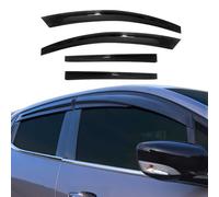 4 deflettori antivento compatibili con Hyundai i20 2020-2024 acrilico scuro