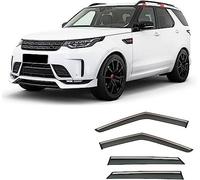 4 deflettori d'aria per auto per Discovery 5 MK3-L462 2017-2023, visiere antipioggia per finestrini laterali anteriori e posteriori, antifumo Parasole Auto