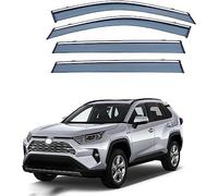 4 Deflettori D'aria Per Auto Per Rav4 MK5-XA50 2020-2023, Visiere Antivento Anteriori E Posteriori Per Finestrini Laterali Antipioggia E Antifumo Parasole Auto