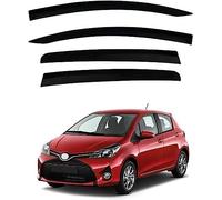 4 Deflettori D'aria Per Auto Per Toyota Per Yaris Hatchback MK3-XP130 2011-2019, Visiere Antivento Anteriori E Posteriori Per Finestrini Laterali Parasole Auto