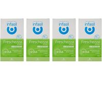 4 detergenti Intimo Freschezza Attiva, detergente intimo fresco attivo 200 ml