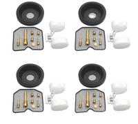 4 di riparazione del carburatore set per GSF600S 1996-2003 GSF600 GSF 600 Compatibile con parti galleggianti del diaframma a getto a getto principale(4A)
