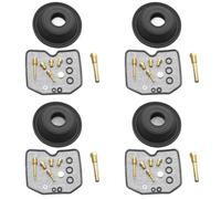 4 di riparazione del carburatore set per GSF600S 1996-2003 GSF600 GSF 600 Compatibile con parti galleggianti del diaframma a getto a getto principale(3A)