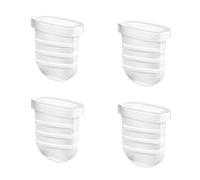 4 diaframma in silicone compatibili con eufy S1 Pro S1 E10, Lansinoh Discreet Duo, NCVI NICEGREEN Nuliie Zooawa S32 Parti di ricambio per tiralatte S32, accessori di ricambio per pompa Lansinoh