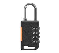 4 Digit | Heavy Duty Security Lucchetto con zinco lega Body, impermeabile resettable Lock for Home, School, Palestra, Suitcase, Luggage, Backpack, Travel Bags, e Storage Cases