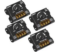 4 dimmer LED DC 12 V 24 V per strisce LED, 30 A 12 V dimmer PWM LED, interruttore dimmer dimmer per regolare la luminosità, regolatore di luminosità per striscia luminosa