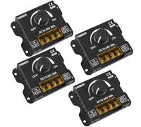 4 dimmer LED DC 12 V 24 V per strisce LED, 30 A 12 V dimmer PWM LED, interruttore dimmer dimmer per regolare la luminosità, regolatore di luminosità per striscia luminosa