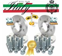 4 DISTANZIALI 12+12 mm 4x100 56.1+ 16 BULLONI 14x1.25 X MINI COUPE ROADSTER ONE