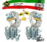 4 DISTANZIALI da 20+20mm 5/114,3/66,1+ 20 Bulloni per RENAULT CAPTUR/RJB KADJAR