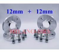 4 DISTANZIALI RUOTA 12+12mm MINI R55-R56-R57-R58-R59 BULLONI+KIT ANTIFURTO