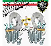 KIT 4 DISTANZIALI RUOTA 16 + 16 CON BULLONI PER FIAT 500 / 595 FIAT 500 ABARTH++