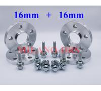 4 DISTANZIALI RUOTA 16mm PEUGEOT 508 RXH BULLONI PIATTI + ANTIFURTO