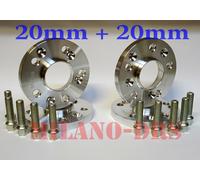4 DISTANZIALI RUOTA 20+20mm AUDI A5 / S5 / RS5 + BULLONI ANTIFURTO