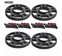 4 distanziali ruota centrati sul mozzo 12mm+15mm 5x112 CB66,5 per Toyota Supr...