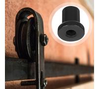 4 distanziatori per binari per porte scorrevoli per fienili, gruppi di