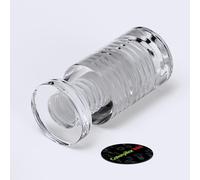 4 distanziatori trasparenti vetro acrilico plastica pannelli passanti 13mmx19mm