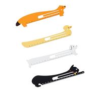 4 Divisioni Cartoon Plan Marker King Set Verde Polistirene Materiali scolastici per bambini Uso in aula Metallo Permanente Animale King Marker Regalo Studente