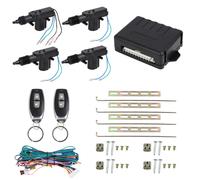 4 Doors Vehicle Car Central Lock Locking Keyless Entry System Kit with Remotes