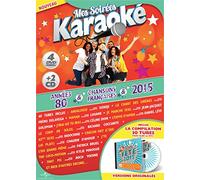 4 DVD Karaoké 80 - Chansons Françaises - 2015