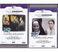 4 Dvd L'EREDITA' DELLA PRIORA Box Sceneggiati Rai A.Valli serie completa 1980