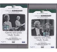 4 Dvd QUESTA SERA PARLA MARK TWAIN Stoppa Box Sceneggiati Rai completa 1965