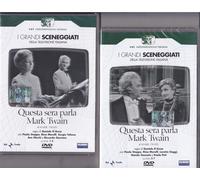 4 Dvd QUESTA SERA PARLA MARK TWAIN Stoppa Box Sceneggiati Rai completa 1965