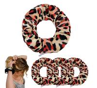 4 elastici per capelli con chiusura lampo e scomparto segreto: nascondiglio discreto per viaggi, spiaggia e casa, sicuro per viaggi, spiaggia, nascondere oggetti di valore a casa