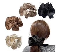 4 elastici per capelli grandi da donna, elastici francesi, per maschere, feste, compleanni e abbigliamento quotidiano