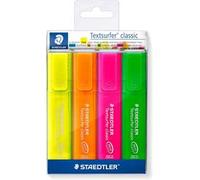 4 evidenziatori Textsurfer arcobaleno
