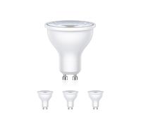 4 faretti LED GU10 da 0,3 W, 34 lm, bianco caldo 2700 K, PAR16 32°, PAR16 230 V