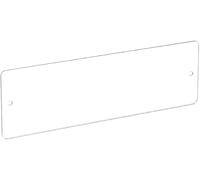 4 Fasce Battisedia salvaparete Trasparente 60x14 cm - Paracolpi Protezione Muro e Parete Acrilica 3 mm, Installazione a Tasselli, Salvamuro per Sedie Sale D’attesa, Tavoli e Scrivanie Ufficio (4)