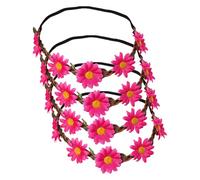 4 fasce per capelli per bambini, corona di fiori, margherite, fascia per capelli, ghirlanda da sposa, ghirlanda di fiori, fate, copricapo per ragazze, ghirlanda di fiori, per matrimoni, spiaggia,