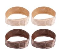 4 Fasce per Parrucche in Velluto - Antiscivolo Regolabili per Capelli da Donna - Fissaggio e Prevenzione Scivolamento Parrucca