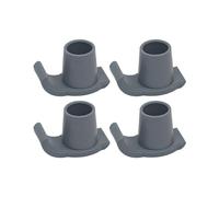 4 feltrini da sci Walker, puntali in gomma resistenti, universali, per camminatori, per anziani, per camminatori, aiuti alla mobilità