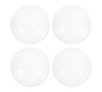 4 fermacarte in trasparente: fermacarte decorativo a forma di blocco -