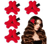4 fermagli per capelli divertenti per donne e ragazze, graziosi fermagli per capelli arrabbiati in peluche a tema anime, eleganti fermagli per capelli ispirati ai cartoni animati, accessori per