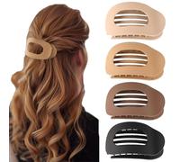 4 fermagli per capelli spessi da donna, con forma curva e tenuta forte, design antiscivolo per donne e ragazze (10)