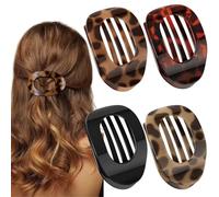 4 fermagli per capelli spessi da donna, con forma curva e tenuta forte, design antiscivolo per donne e ragazze (4)
