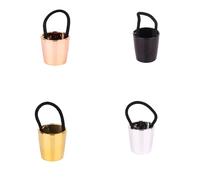 4 fermagli per coda di cavallo, elastici per capelli multicolori, accessori per capelli da donna