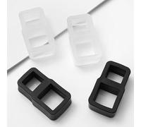 4 fermaporta da parete, protezione in silicone per pareti, paraurti morbido da parete, fermaporta portatile per esterni, con riduzione del rumore, per camera dei bambini, dormitorio