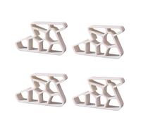 4 fermaporta resistenti antiscivolo per balconi e finestre, facile installazione per casa, bagno, cucina, pista per finestre dei bambini