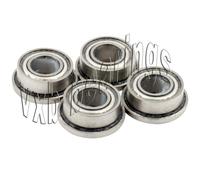 4 Fessura Auto Flangia Cuscinetto 0.3cmx 0.6cm Hybrid Ceramica ABEC-7 P4 Top