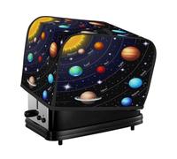 4 Fette Tostapane Copertura Universo Galassia Sistema Solare Pianeta Piccolo Elettrodomestico Tostapane Copertura Antipolvere Regali Cucina