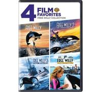 4 Film Favorites: Free Willy 1-4 Collection (DVD) August Schellenberg Lori Petty