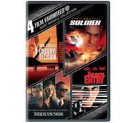 Four Film Favorites: Kurt Russell | Three disk set: Executive Decision, Unlawful Entry, Soldier and Tequila Sunrise (double-sided DVD)