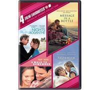 4 Film Favorites: Nicholas Sparks Romances (4 Dvd) [Edizione: Stati Uniti]